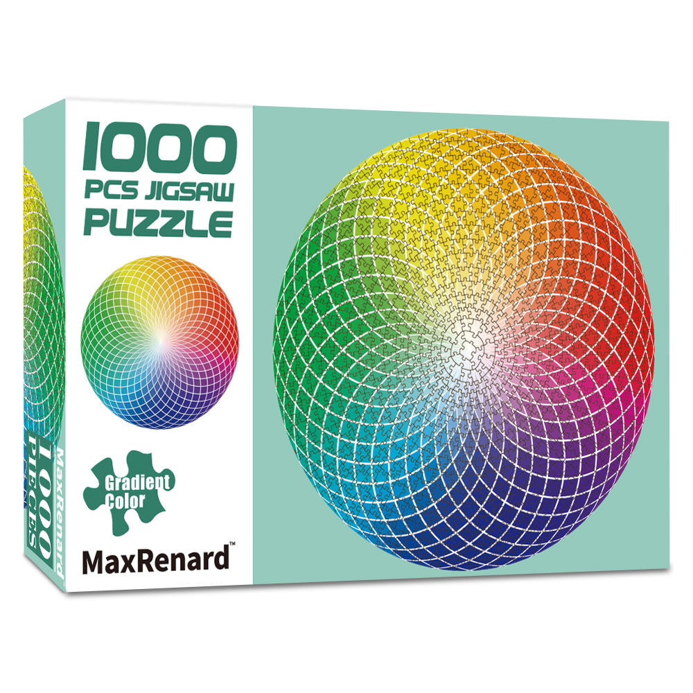 Puzzle Blank White - MaxRenard Jigsaw Puzzle 1000 Pieces for