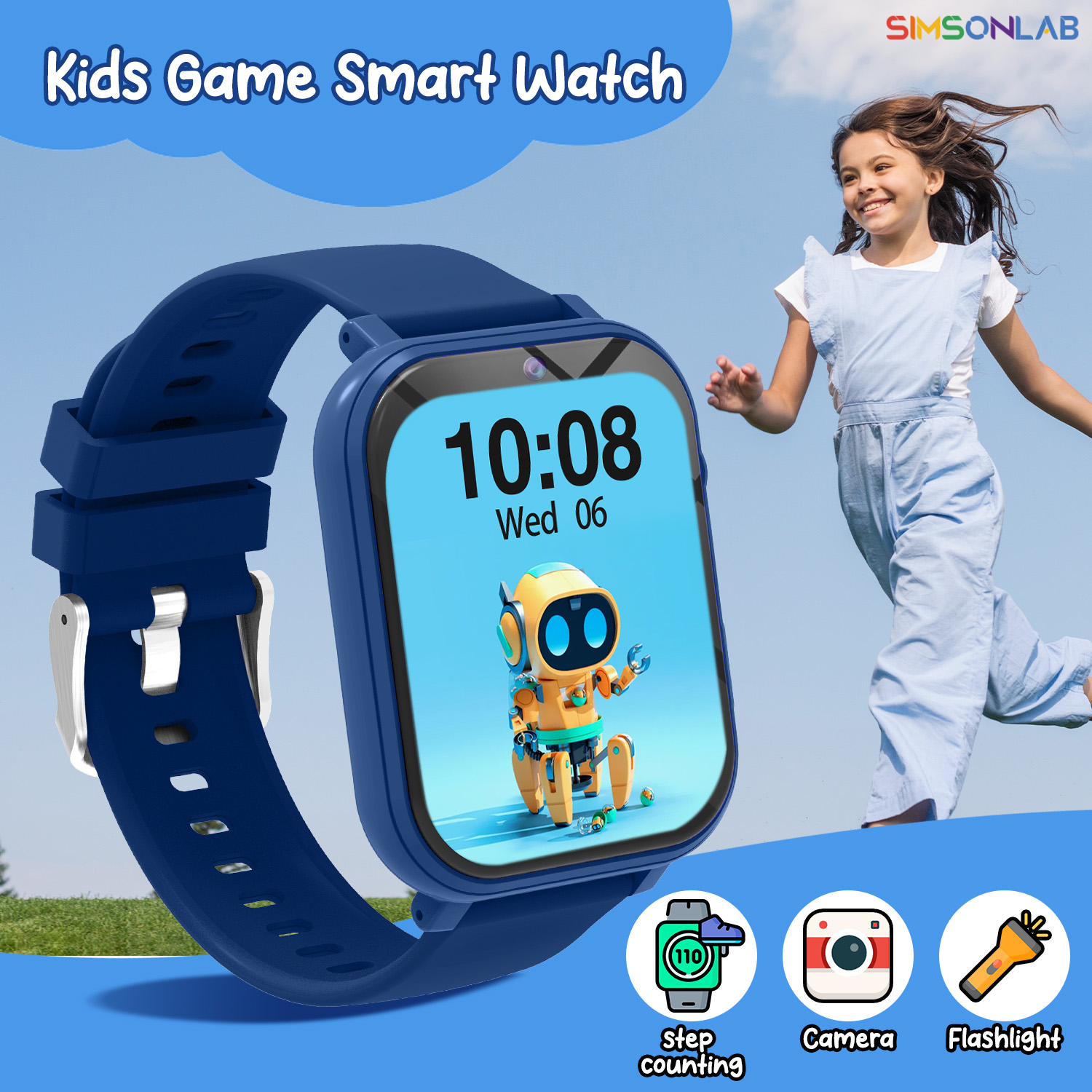 Kids Smart Watch Games Camera  - مراجعة Door Mat Blank وسعره