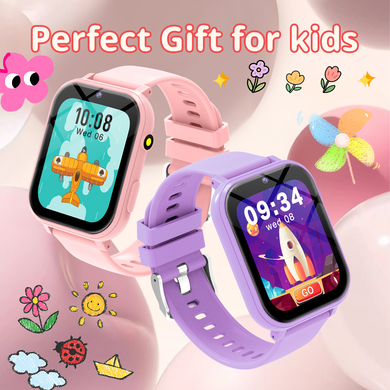 Kids Smart Watch Games Camera  - مراجعة Door Mat Blank وسعره
