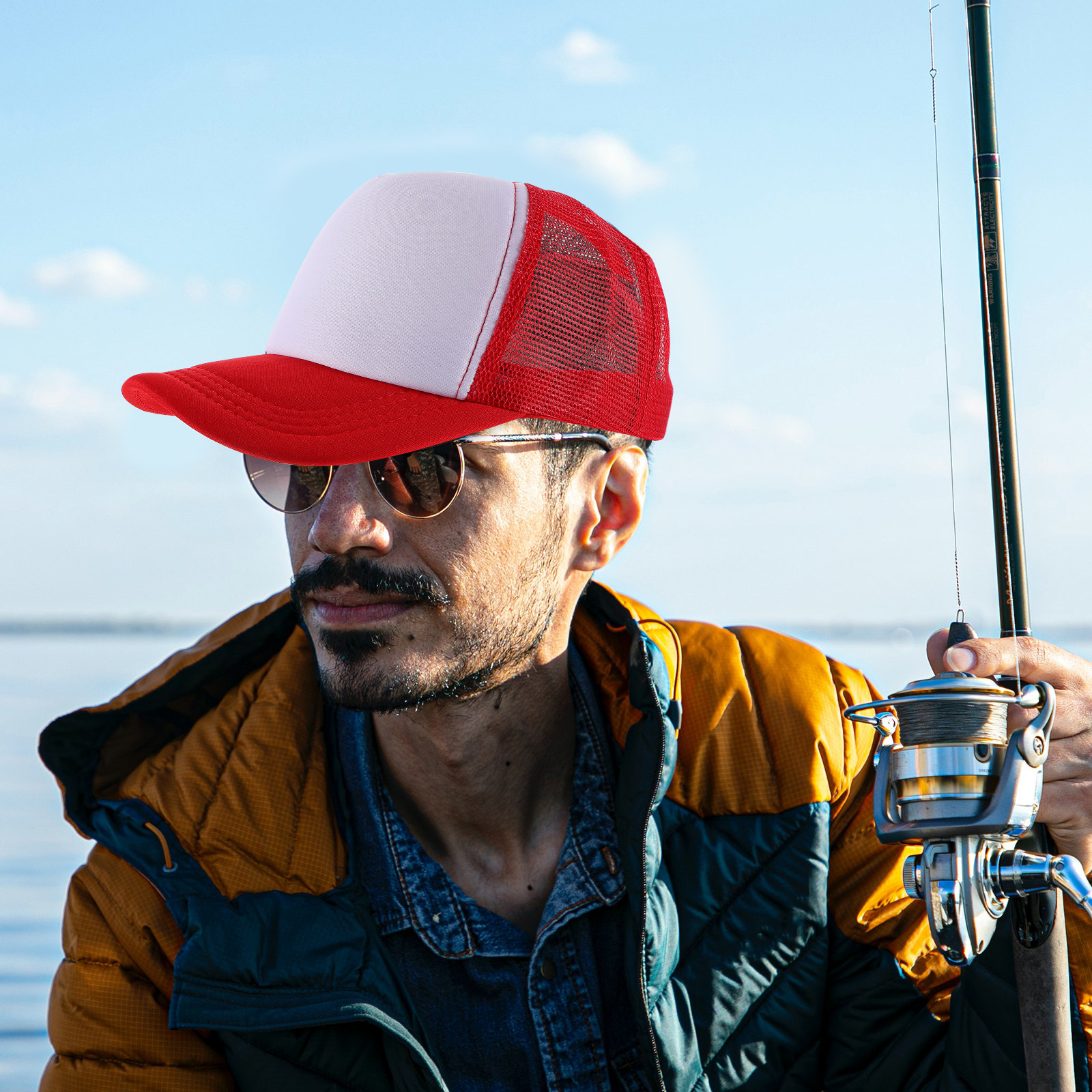 5Pcs DIY Blank Baseball Caps S - مراجعة Hat Sublimation Blank وسعره