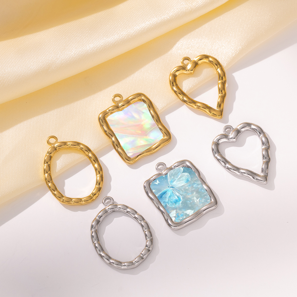 5pcs Stainless Steel Heart Rou - مراجعة Metal Photo Panel وسعره