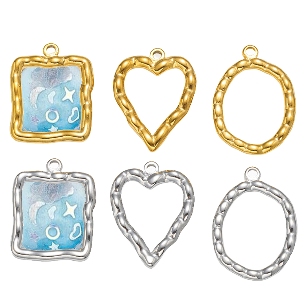 5pcs Stainless Steel Heart Rou - مراجعة Metal Photo Panel وسعره