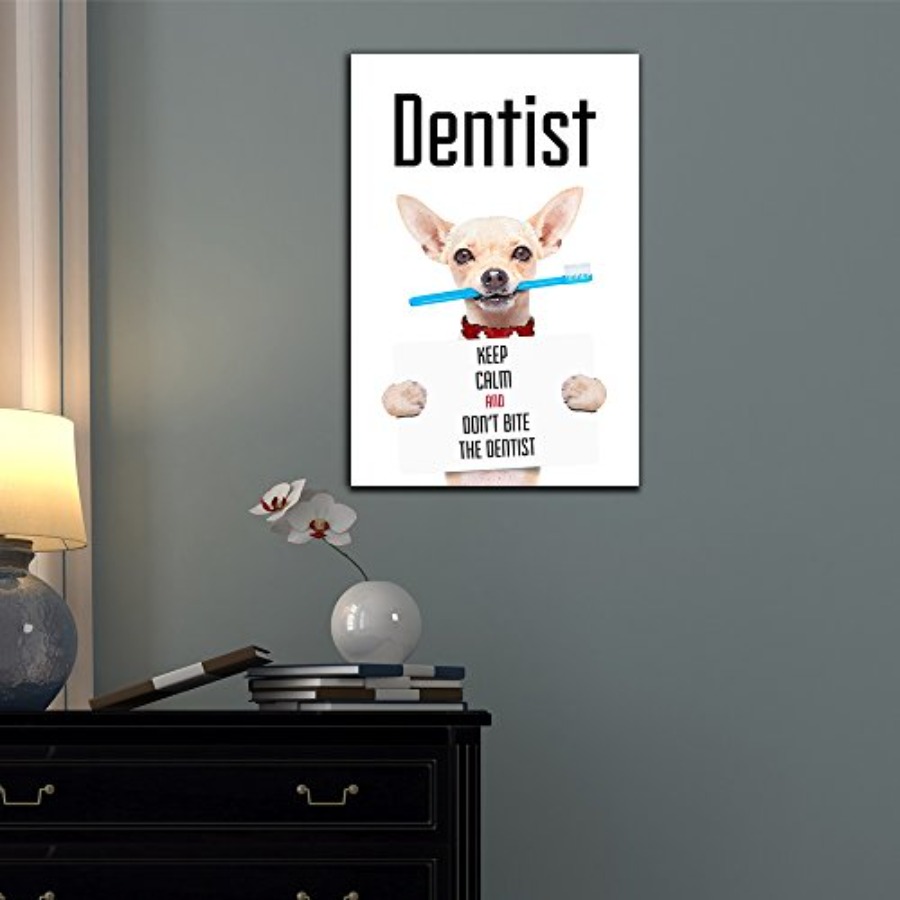 - Dentist Canvas Wall Art - Fu - مراجعة Canvas Wrap Ready وسعره