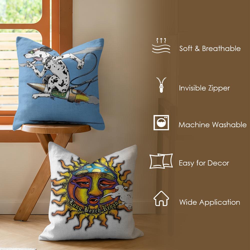 S-Sublime Band Reggae Cushion  - مراجعة Pillow Cover Sublimation وسعره