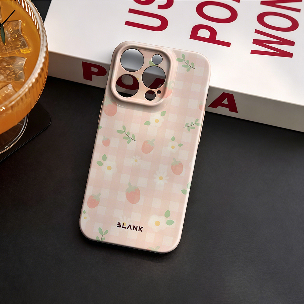 Strawberry Floral Bow Print Fo - مراجعة Phone Case Blank Print وسعره