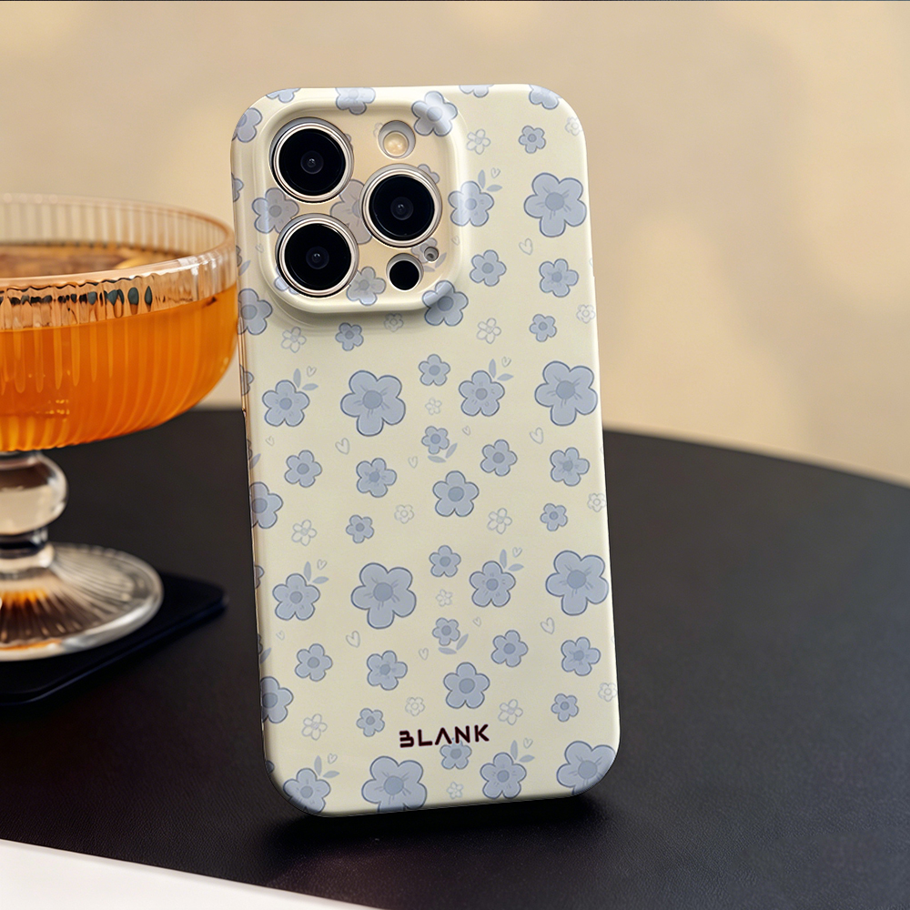 Pale Blue Floral Print For Sam - مراجعة Phone Case Blank Print وسعره