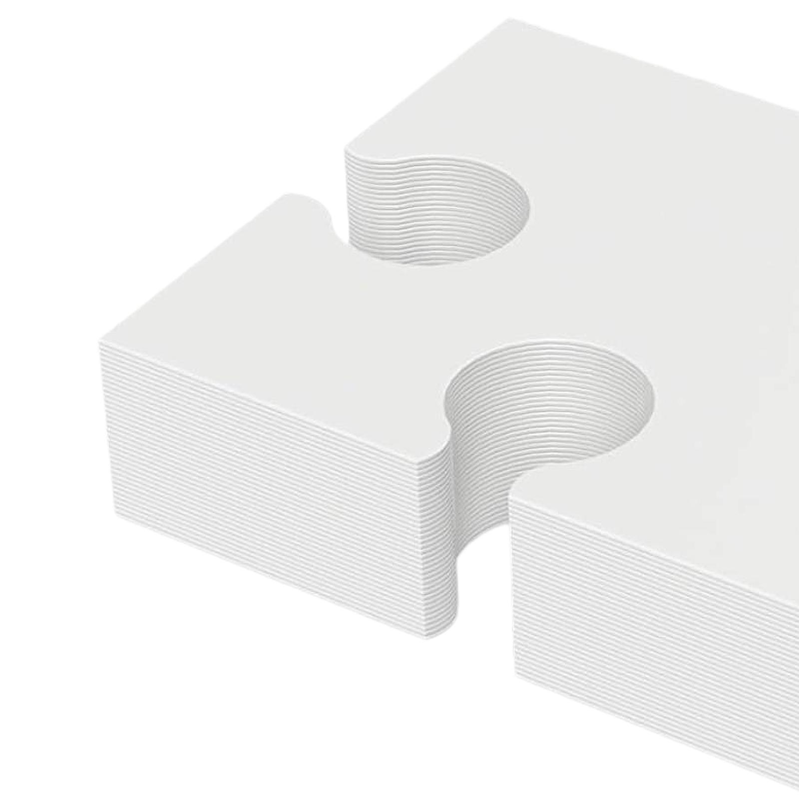 30 Pieces Blank Puzzle Pieces  - مراجعة Puzzle Blank White وسعره