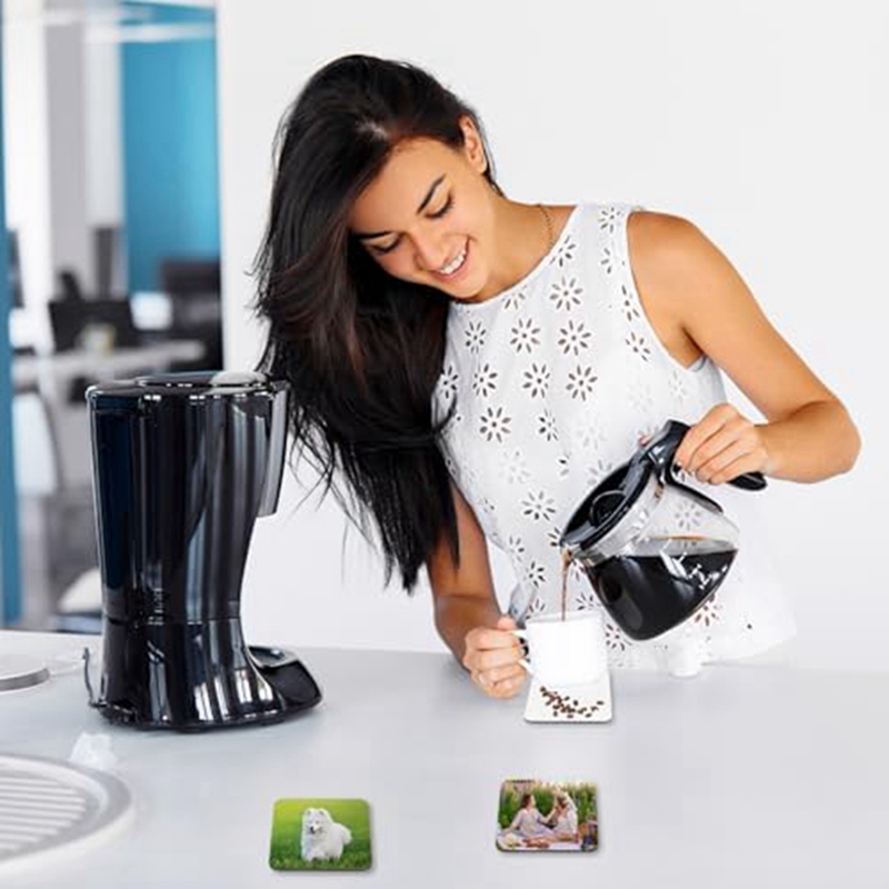 24 PCS Sublimation Coasters Bl - مراجعة Coaster Sublimation Blank وسعره