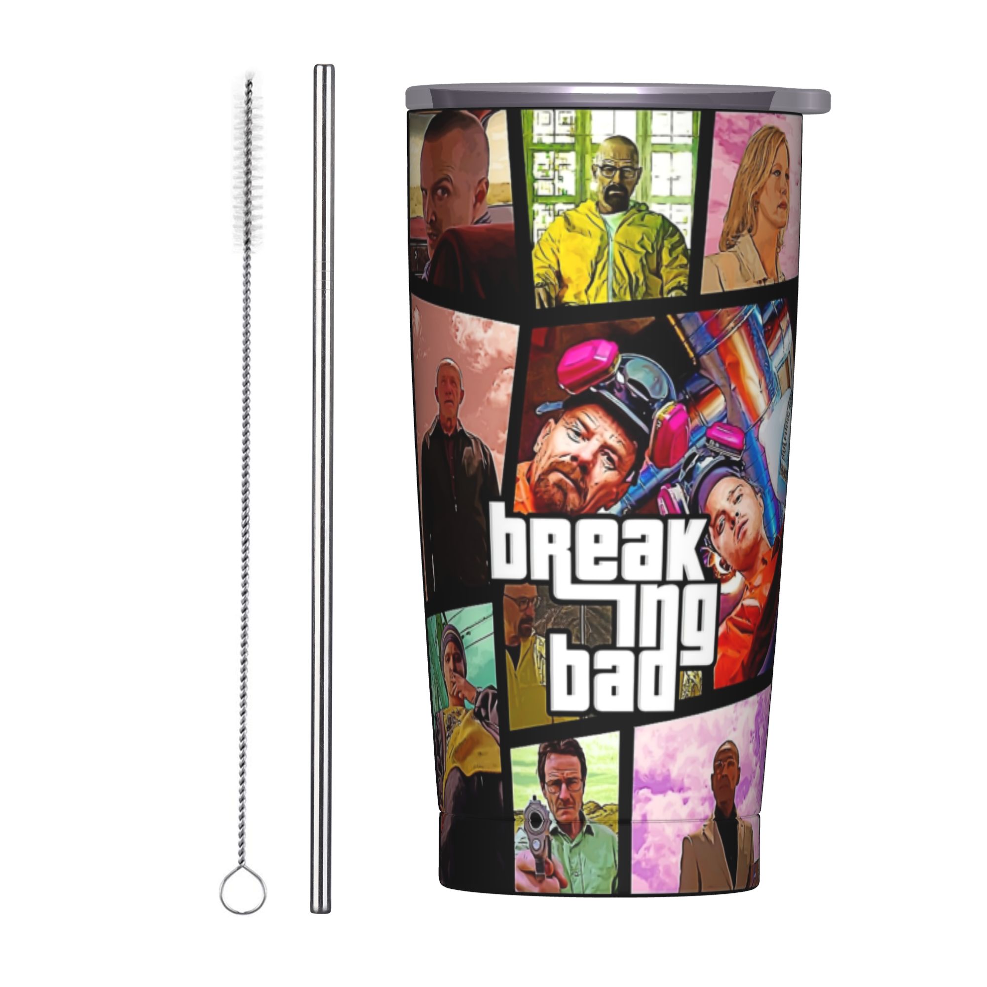 Breaking Bad Walter White Post - مراجعة Tumbler 20Oz White وسعره