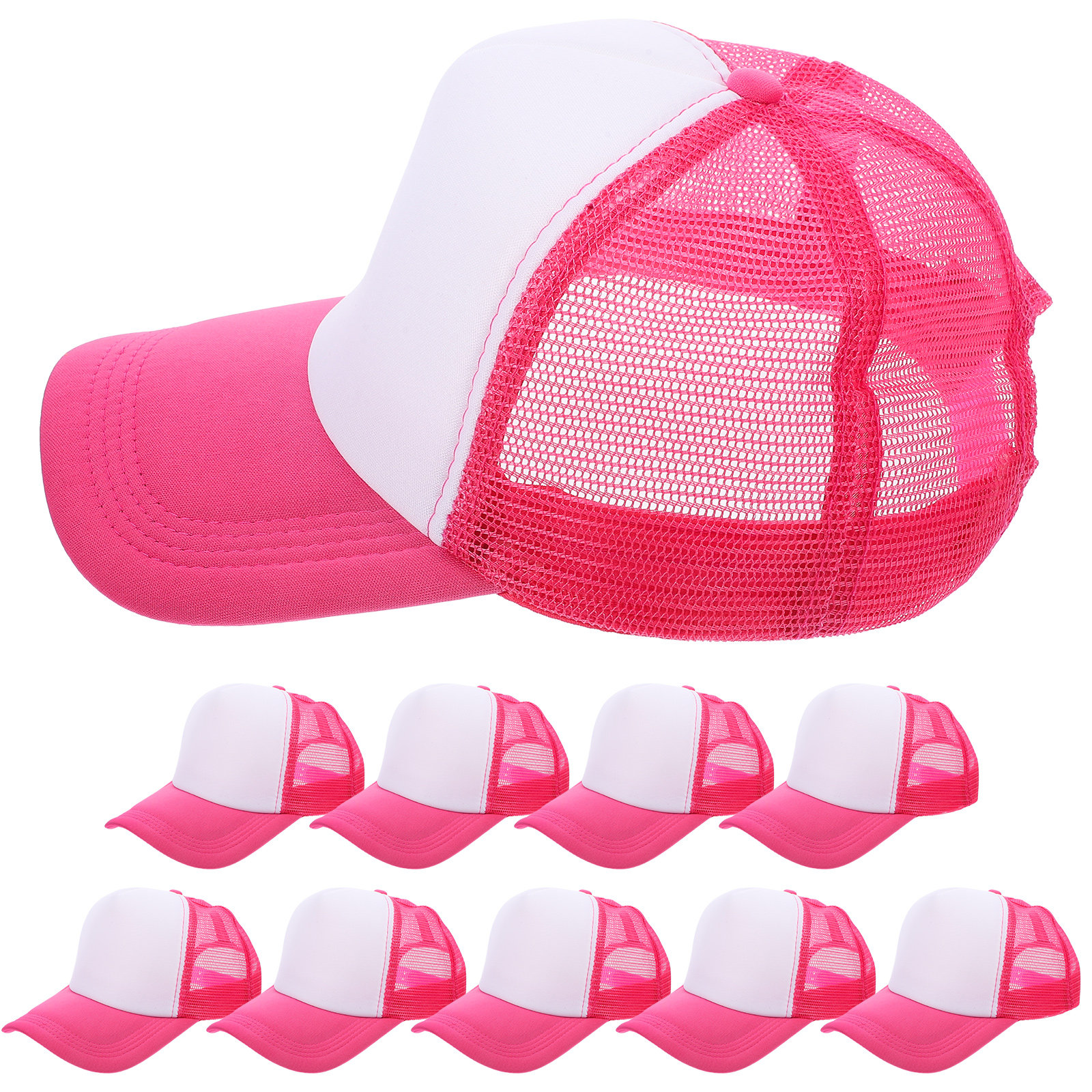 10Pcs Sublimation Baseball Hat - مراجعة Hat Sublimation Blank وسعره