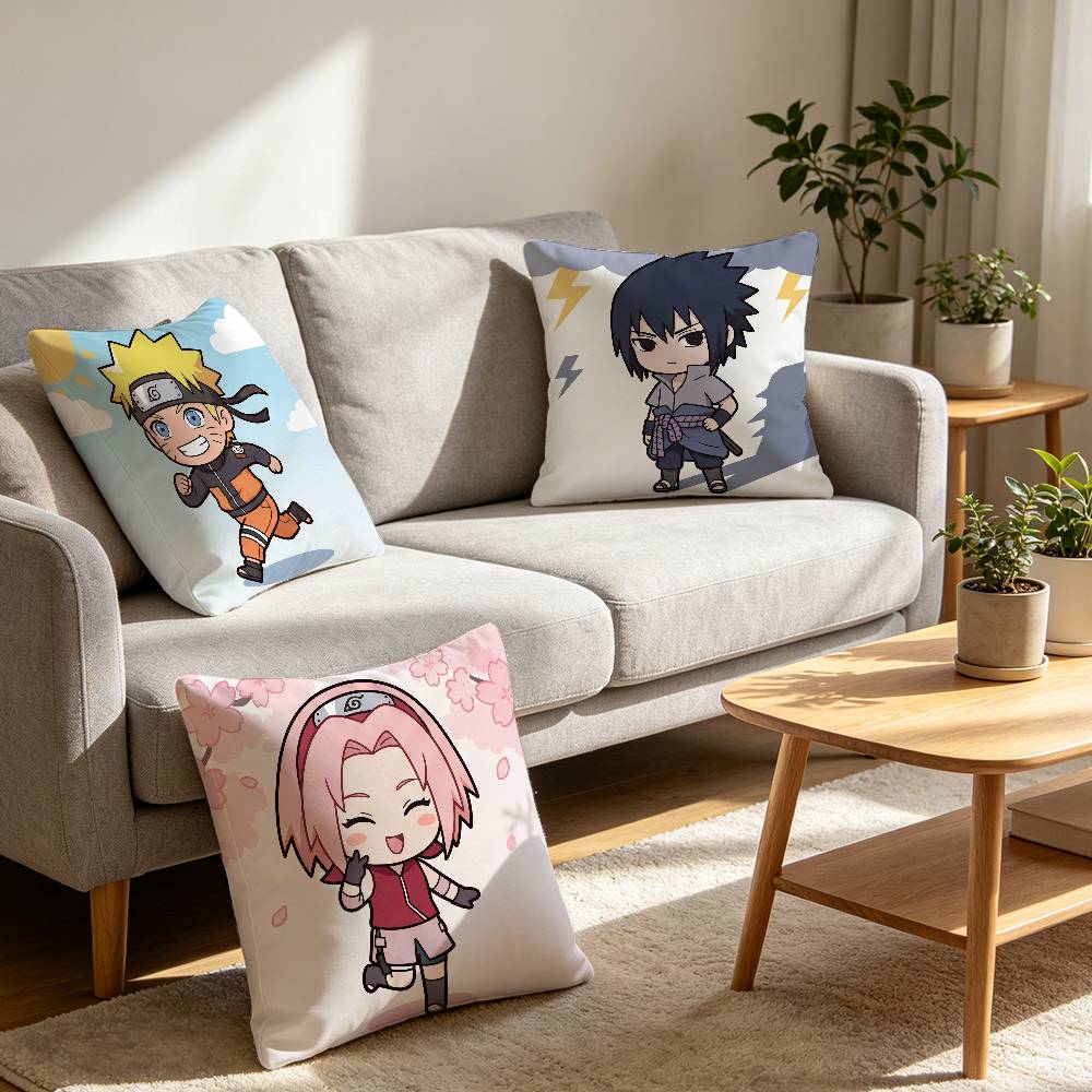 Uzumaki Naruto Fashion Decor T - مراجعة Pillow Cover Sublimation وسعره