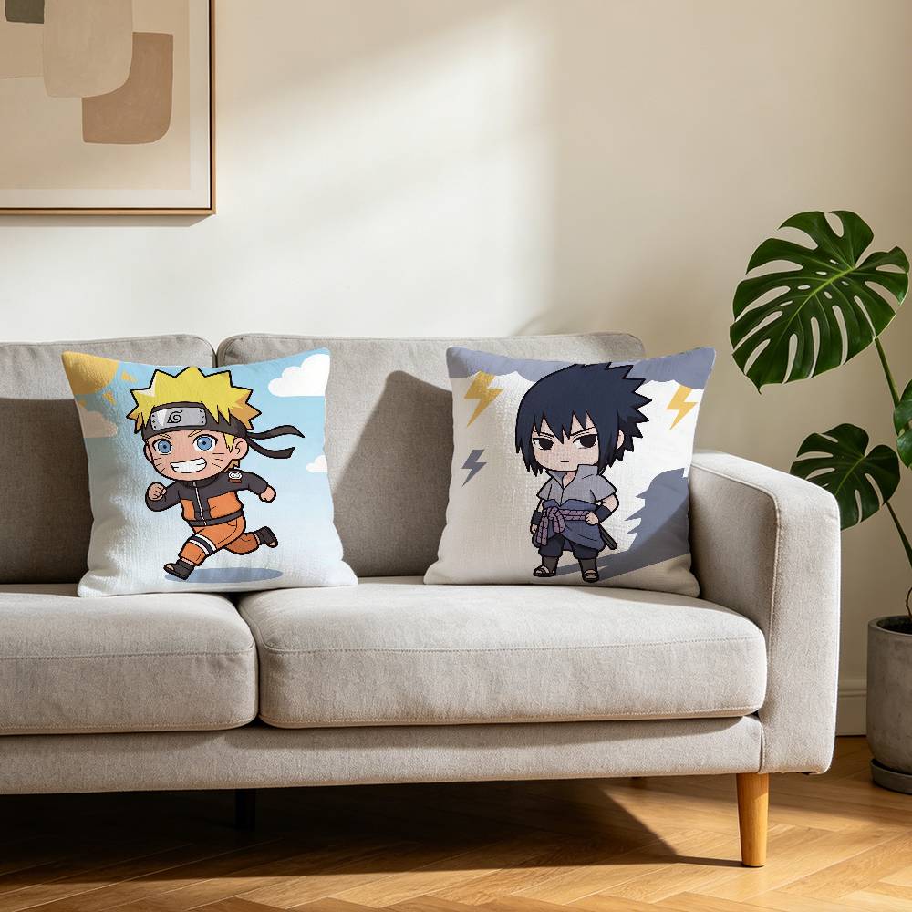 Uzumaki Naruto Fashion Decor T - مراجعة Pillow Cover Sublimation وسعره