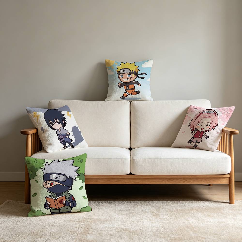 Uzumaki Naruto Fashion Decor T - مراجعة Pillow Cover Sublimation وسعره