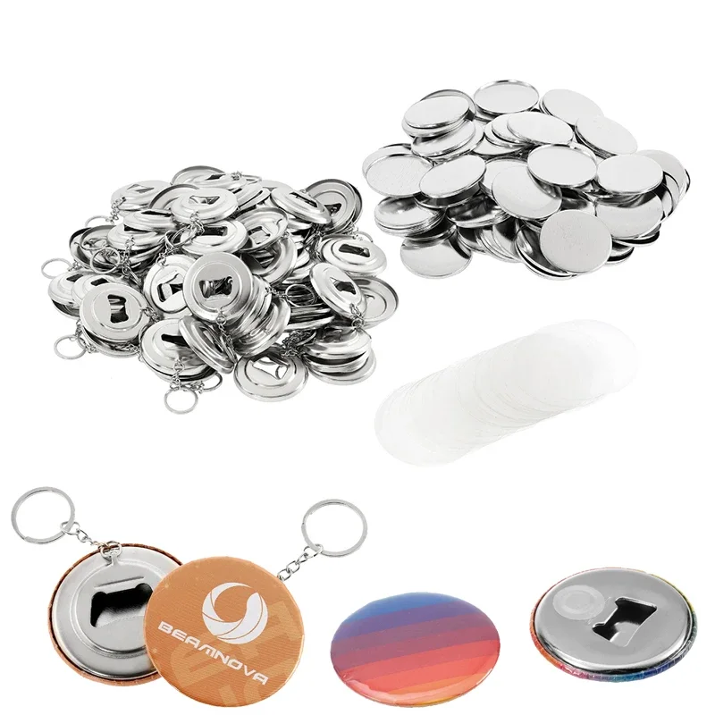 50pcs DIY Badge Material for P - مراجعة Button Badge Blank وسعره