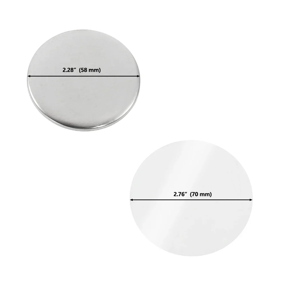 50pcs DIY Badge Material for P - مراجعة Button Badge Blank وسعره