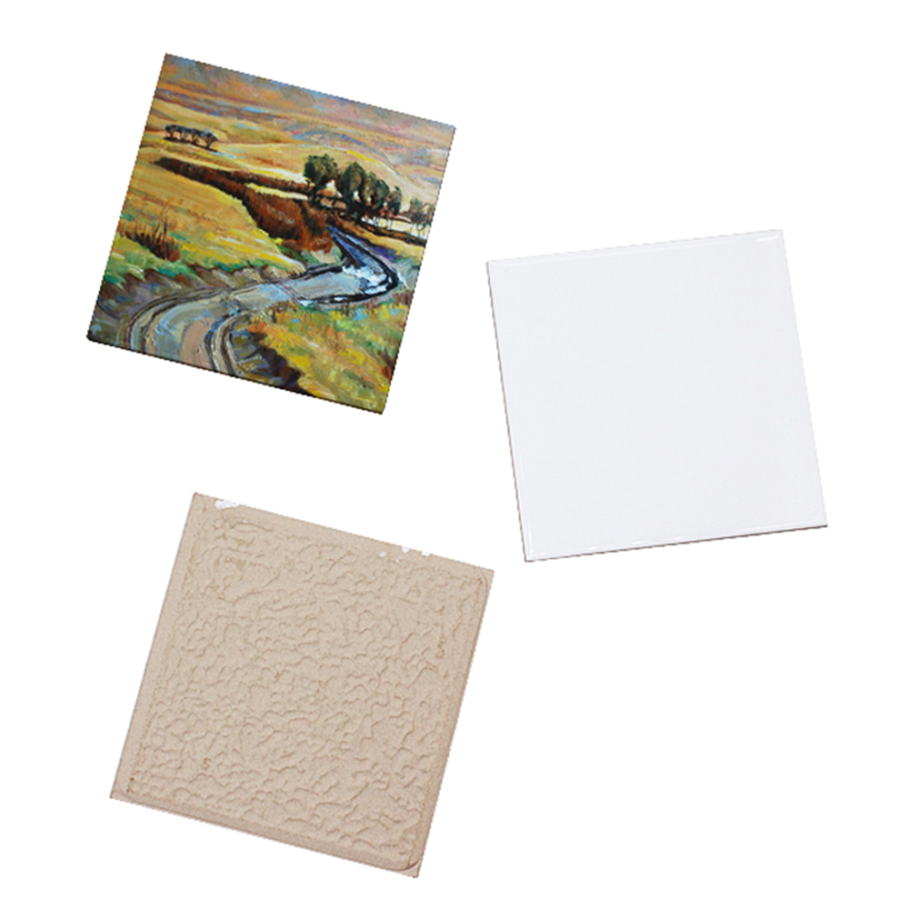 20pcs 4' X 4' Sublimation Blan - مراجعة Ceramic Tile Blank وسعره