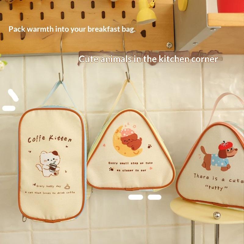 [J] Cute Cartoon Insulated Lun - مراجعة Tote Bag Sublimation وسعره
