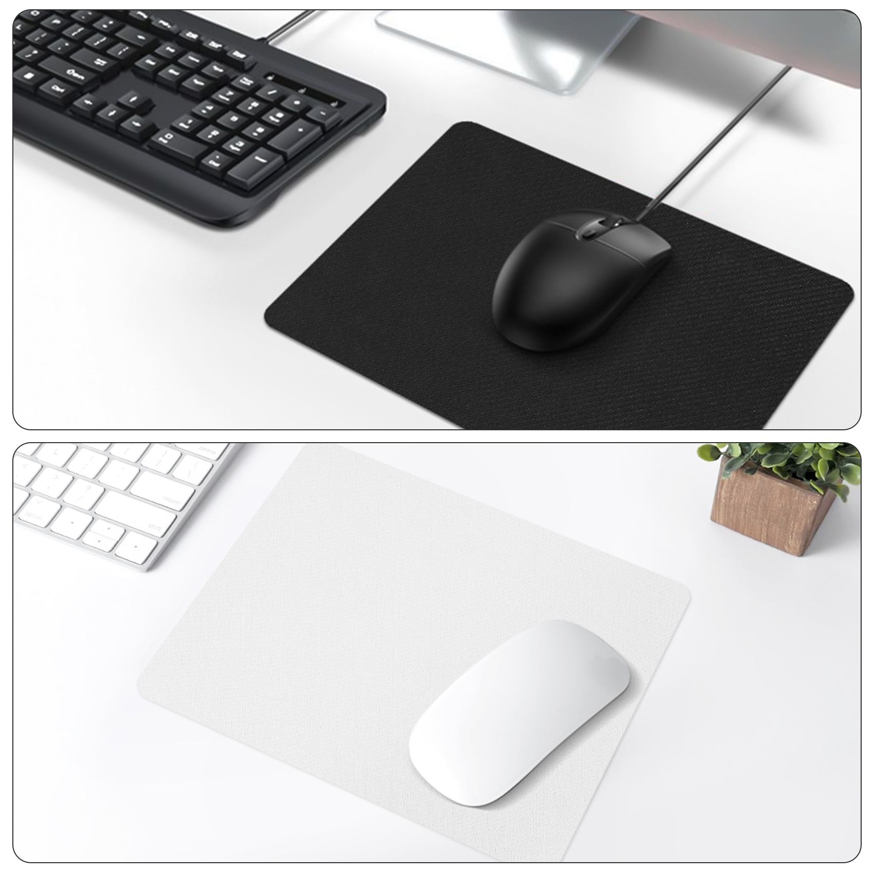 HOT SALE 10Pcs Blank Mouse Pad - مراجعة Mouse Pad Blank Sublimation وسعره