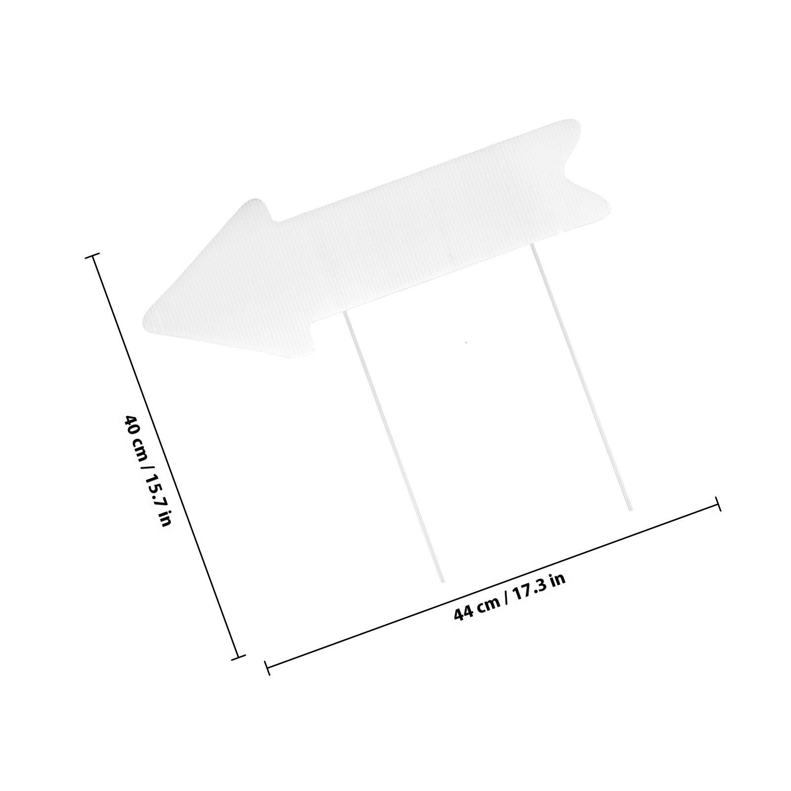 Blank Corrugated Plastic Lawn  - مراجعة Yard Sign Blank وسعره