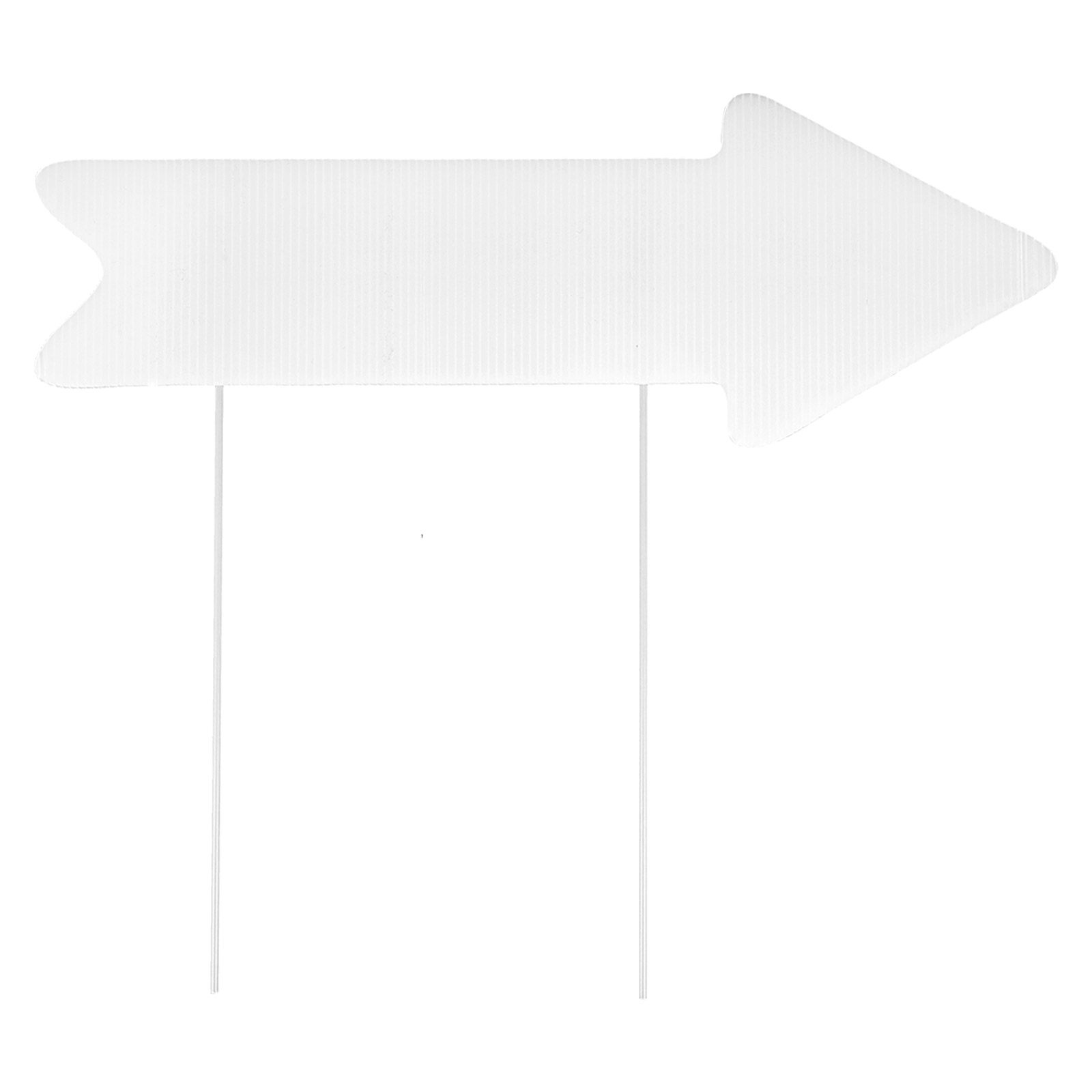 Blank Corrugated Plastic Lawn  - مراجعة Yard Sign Blank وسعره