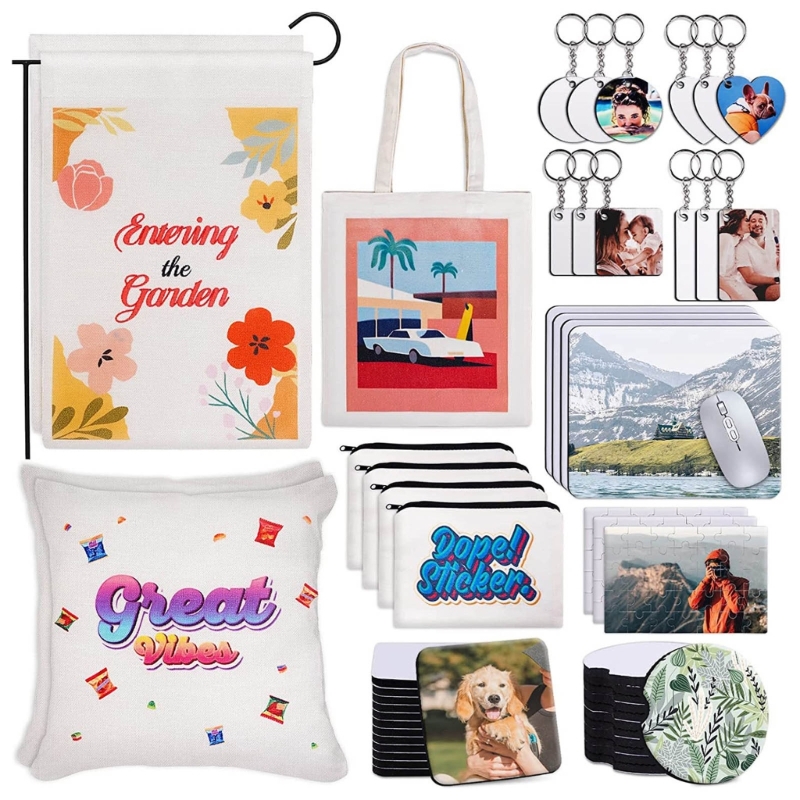 Heart Keychain Set Blank MDF S - مراجعة Mouse Pad Blank Sublimation وسعره