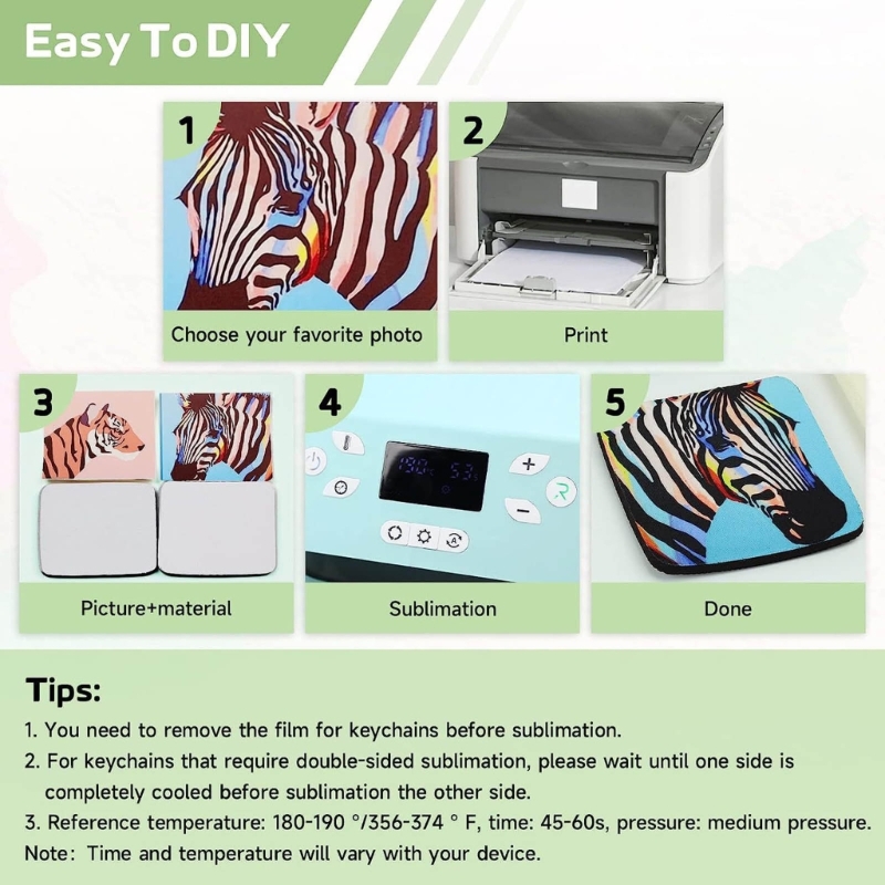 Heart Keychain Set Blank MDF S - مراجعة Mouse Pad Blank Sublimation وسعره