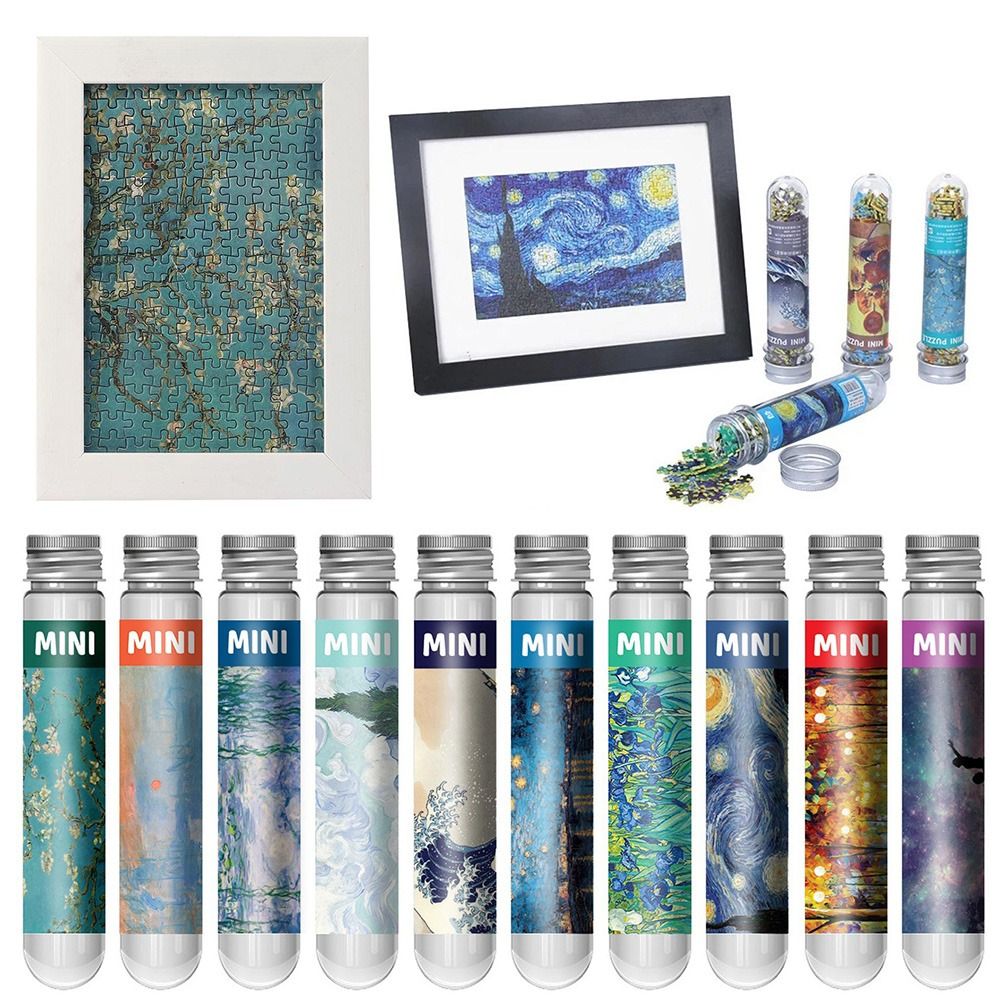 150PCS/Set Oil Painting Jigsaw - مراجعة Puzzle Blank White وسعره