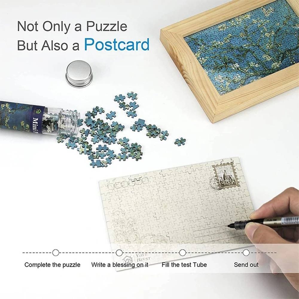 150PCS/Set Oil Painting Jigsaw - مراجعة Puzzle Blank White وسعره