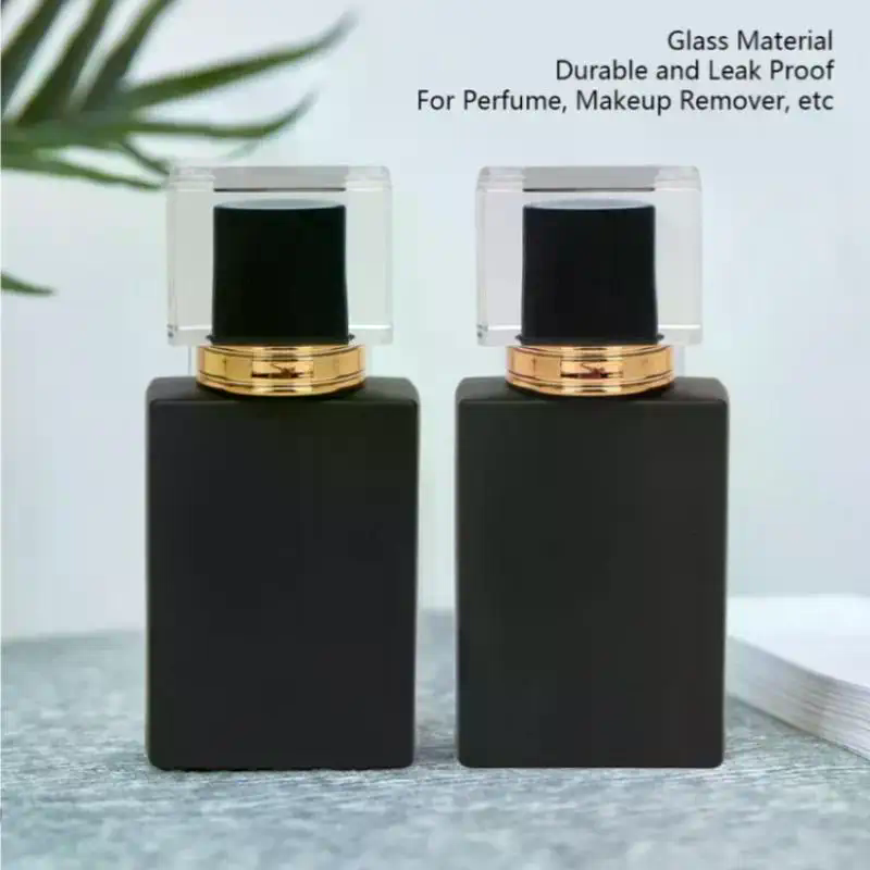 30/50ml Bright Black Perfume B - مراجعة Water Bottle Blank وسعره
