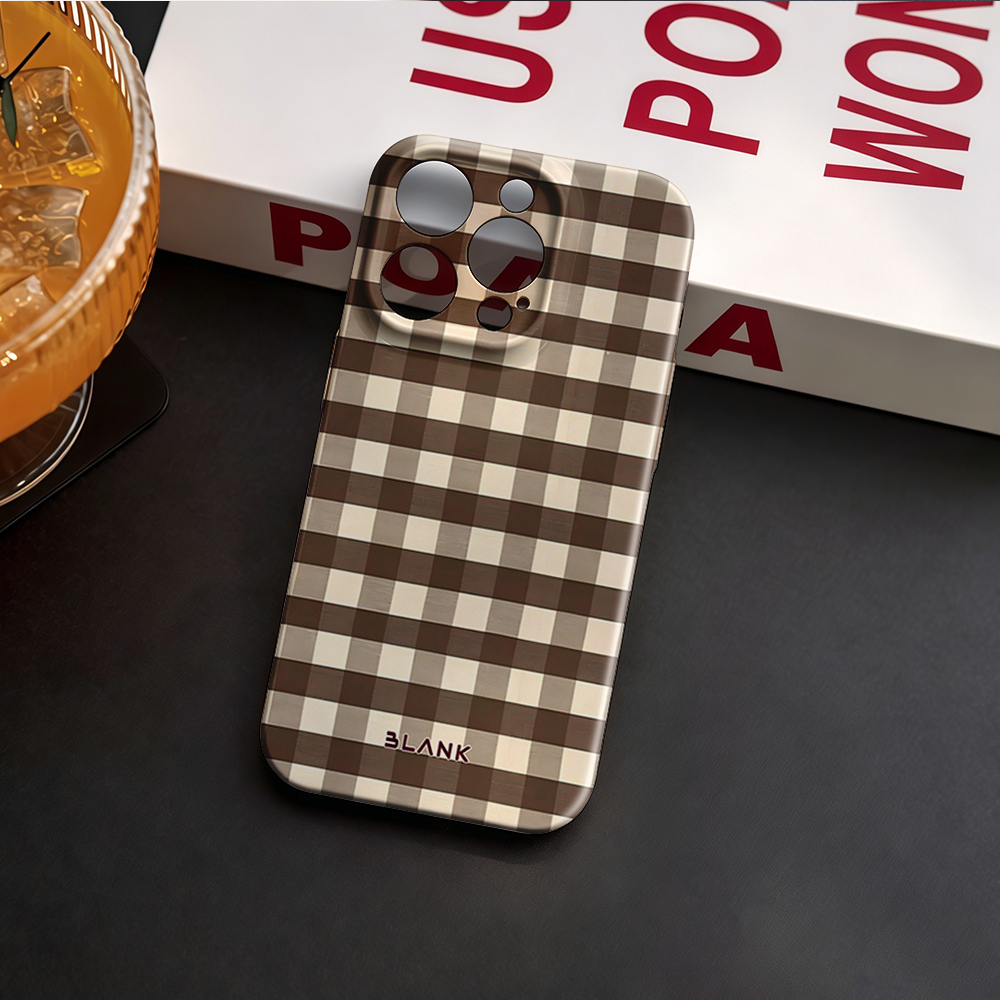 Mocha Cow Print For iPhone 17  - مراجعة Phone Case Blank Print وسعره