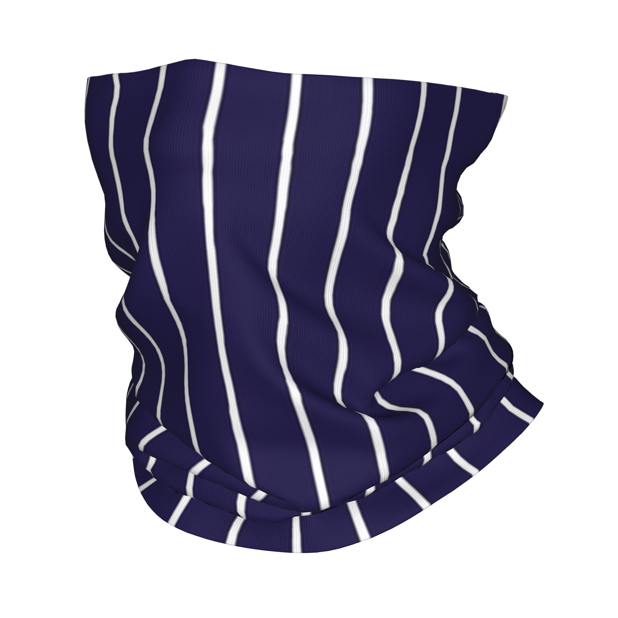 Navy Blue and White stripes Pi - مراجعة Bandana Blank White وسعره