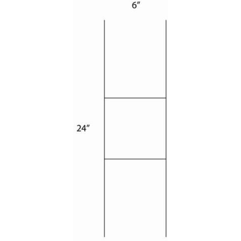 US Shipped  50 Pack 18x24 Blan - مراجعة Yard Sign Blank وسعره