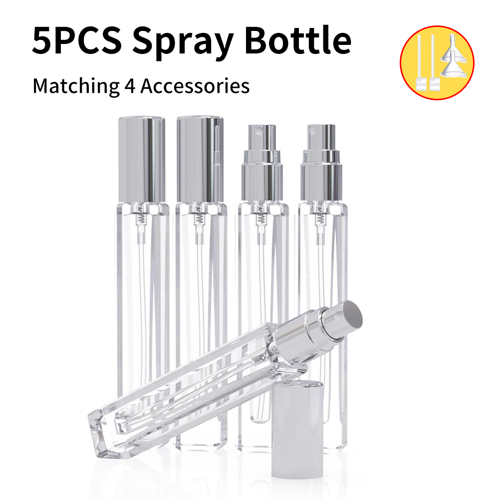 5-Piece Cologne Atomizer Empty - مراجعة Water Bottle Blank وسعره