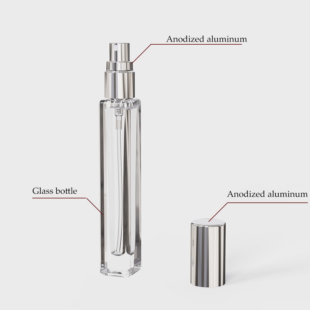 5-Piece Cologne Atomizer Empty - مراجعة Water Bottle Blank وسعره