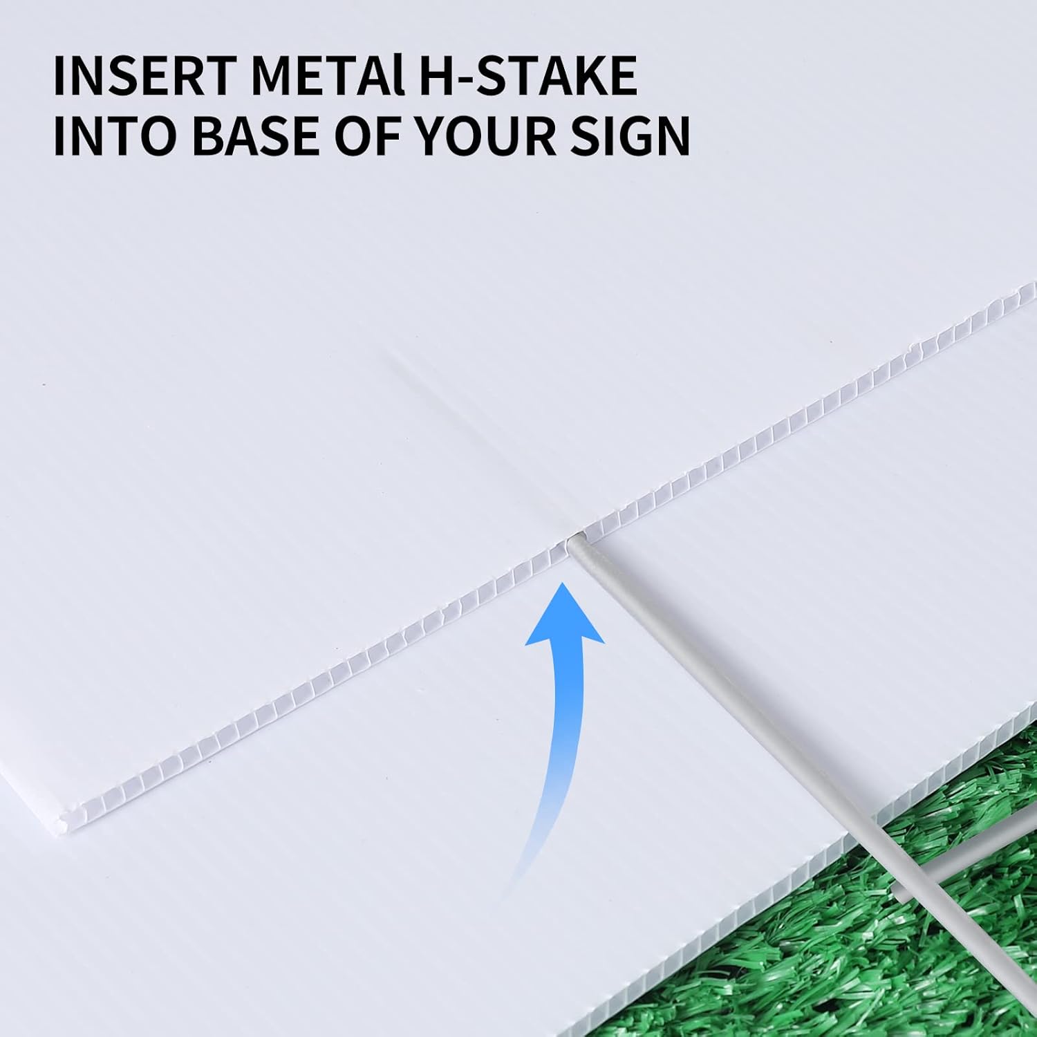 18x12 Inch Blank Yard Signs wi - مراجعة Yard Sign Blank وسعره