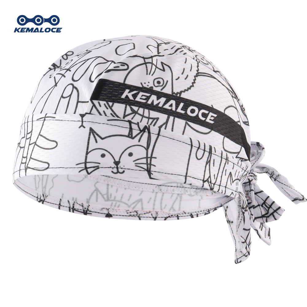 KAMALOCE UV Protection Cycling - مراجعة Bandana Blank White وسعره