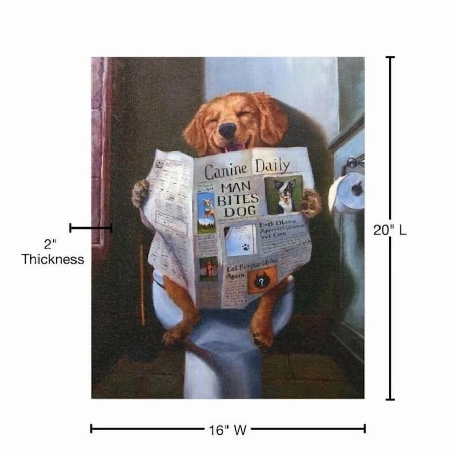 Direct Dog Gone Funny Graphic  - مراجعة Canvas Wrap Ready وسعره