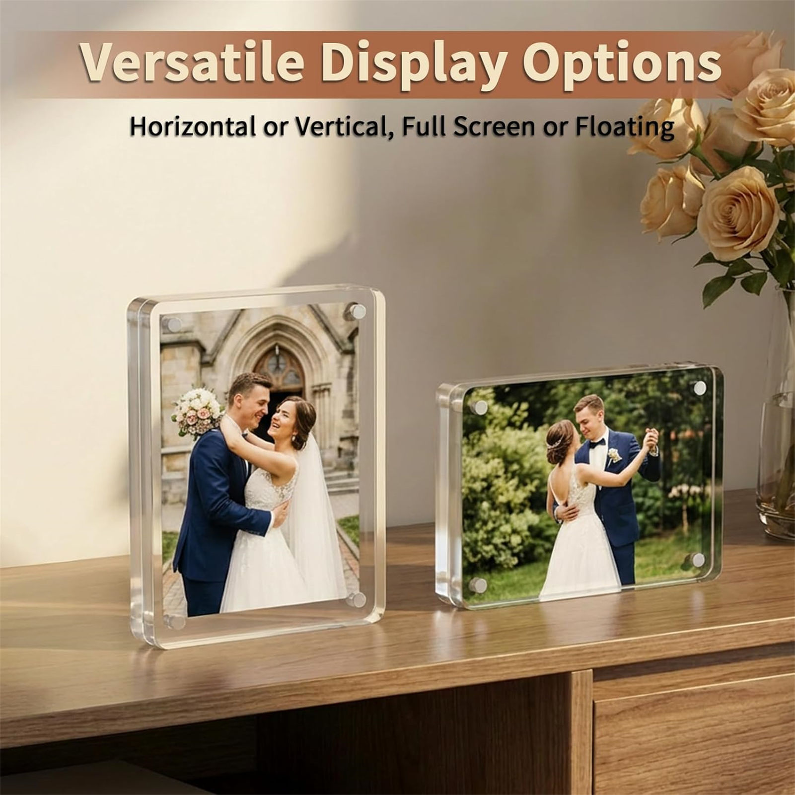 Acrylic Magnetic Photo Frame 2 - مراجعة Photo Acrylic Block وسعره