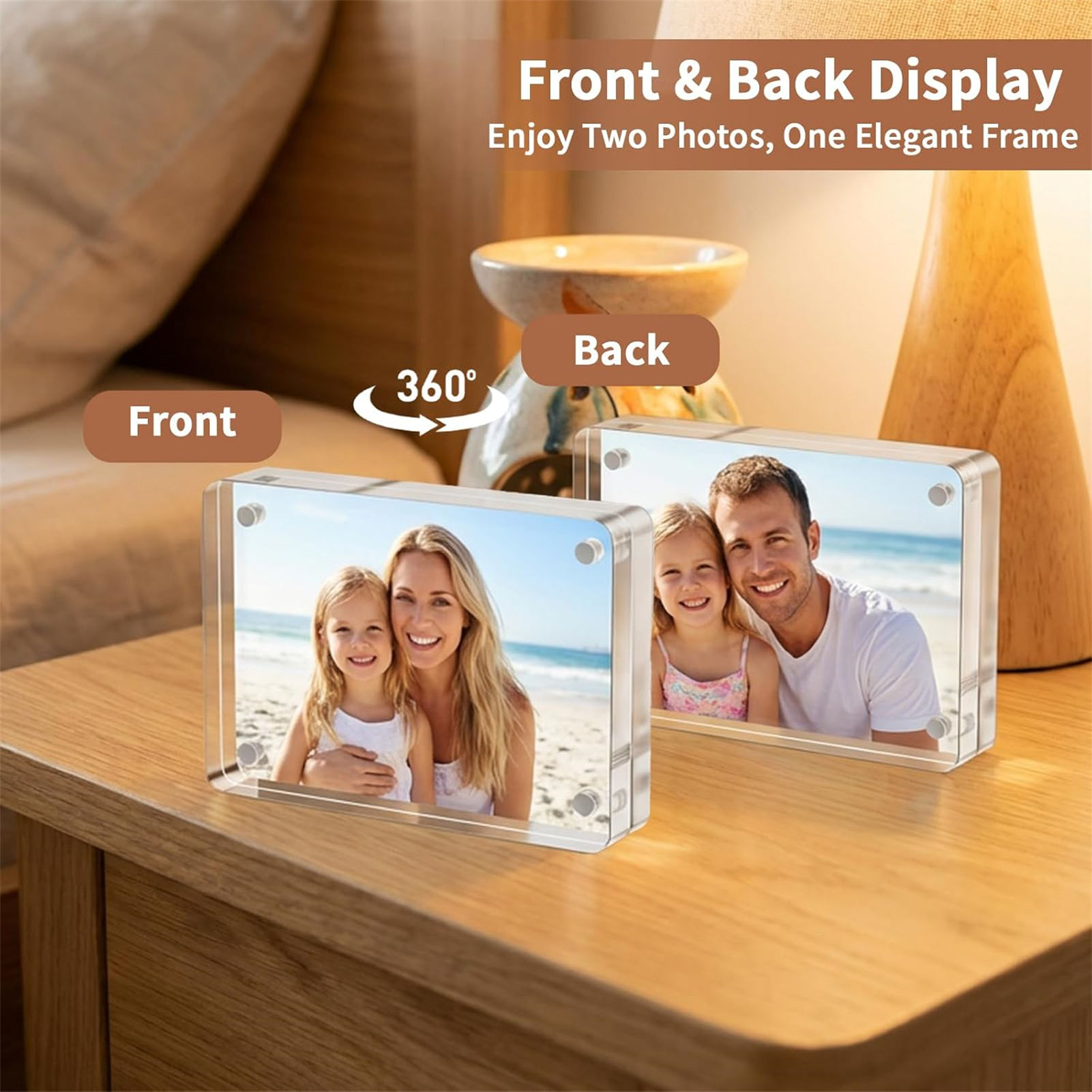 Acrylic Magnetic Photo Frame 2 - مراجعة Photo Acrylic Block وسعره