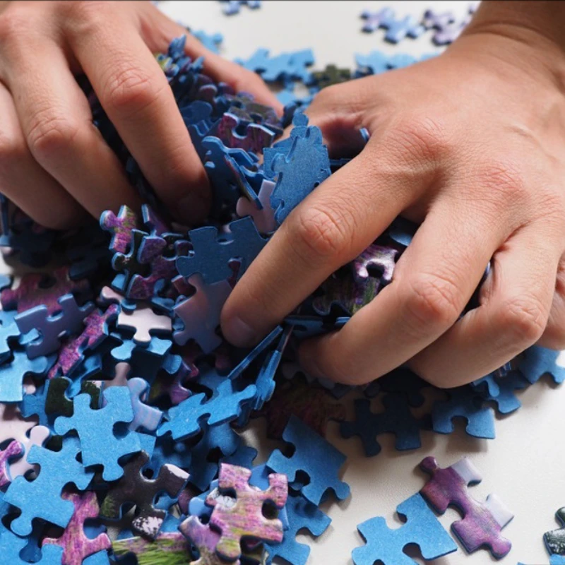 20*20cm 168 Pieces of Thickene - مراجعة Puzzle Blank White وسعره