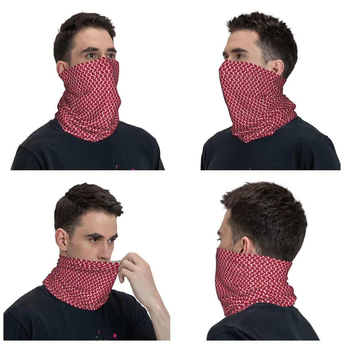 Middle Eastern Keffiyeh Bandan - مراجعة Bandana Blank White وسعره