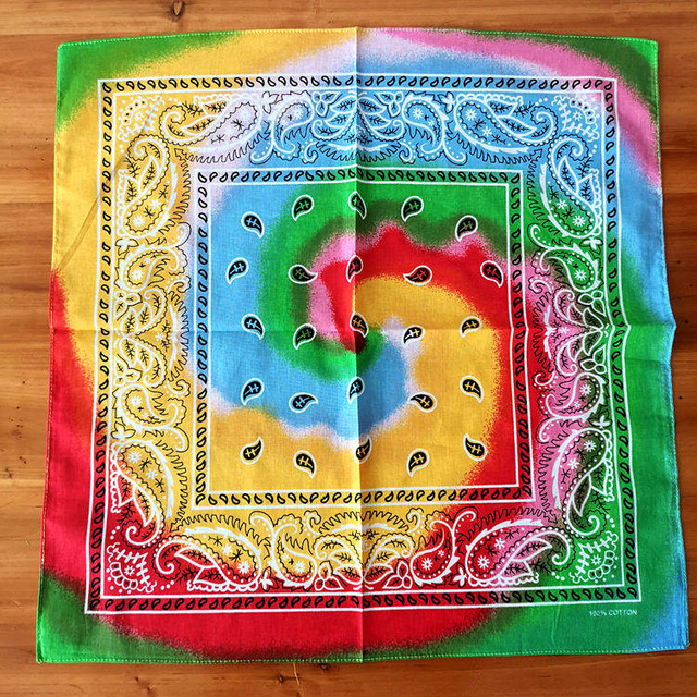 Cotton Headtie Square Scarf Co - مراجعة Bandana Blank White وسعره