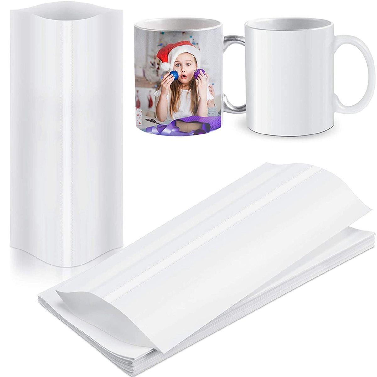 BAAE 420Pcs Sublimation Shrink - مراجعة Sublimation Mug White وسعره